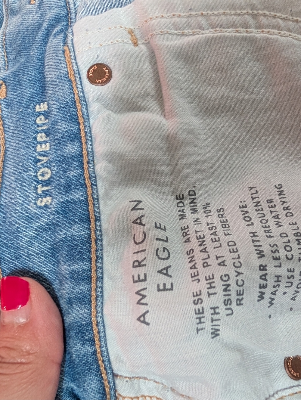 Pair Of American Eagle Jeans - Picture 5 of 7